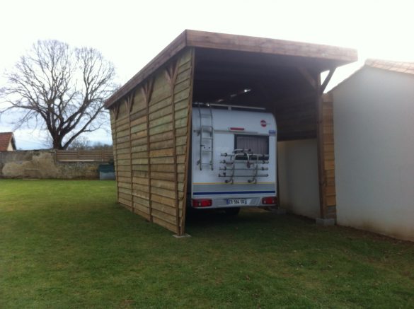 Carport véhicules de loisirs en kit