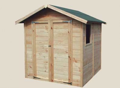 cabanon jardin bois shingle