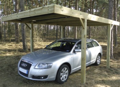 carport bois autoclave