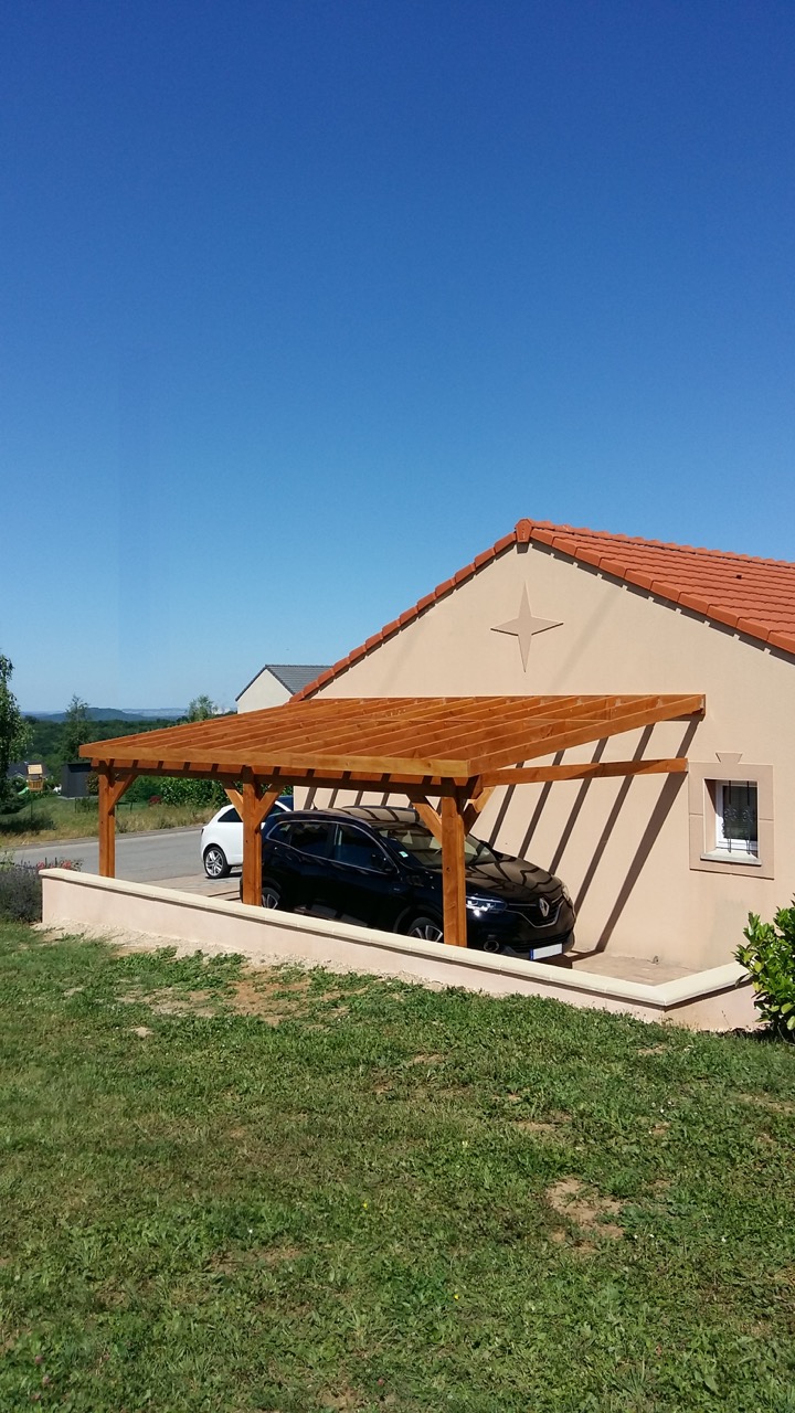 Un abri pour la voiture pas cher