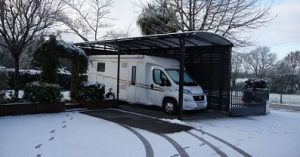 carport grande hauteur métallique