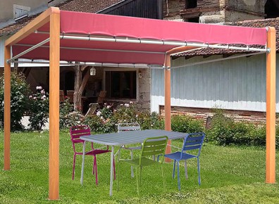 abri pergola pour la terrasse