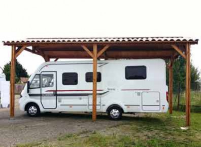 Sur-mesure : mode d’emploi d’un carport camping-car adapté