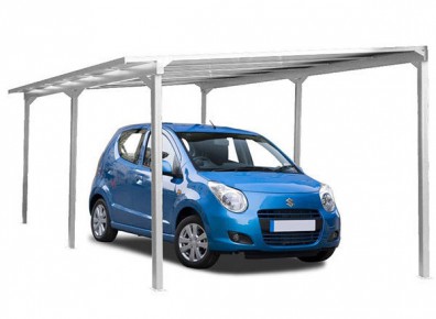 Exemple d’un abri carport adossé à la maison