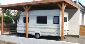 carport pour camping-car