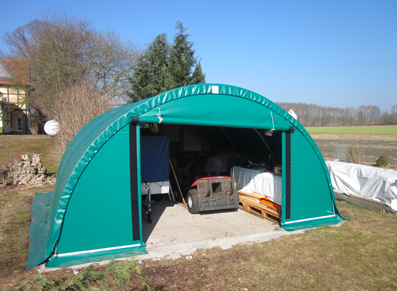 Tente de stockage en PVC : une solution économique pour les agriculteurs