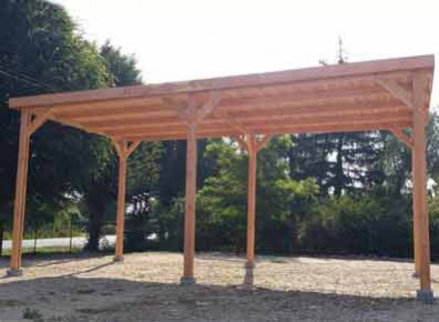 Comment appliquer de la lasure sur son carport en bois ?