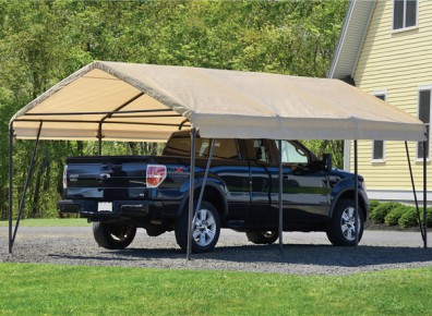 Focus produit : un carport métal et en toile pour votre voiture !