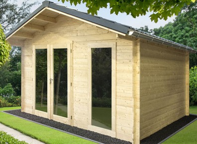 Construction d'un abri ou d'une cabane de jardin 