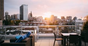 toit terrasse sur un appart en rooftop