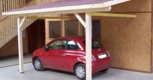 carport en kit en bois