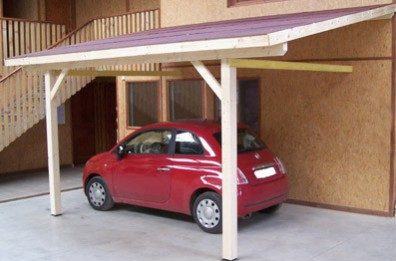 carport en kit en bois