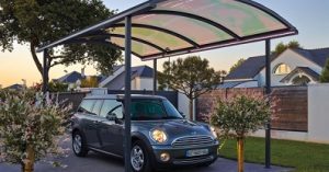 carport en alu double