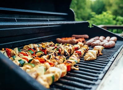 toit terrasse et barbecue