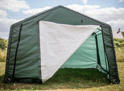 Parfait pour un emplacement au camping cet abri toile, non ?