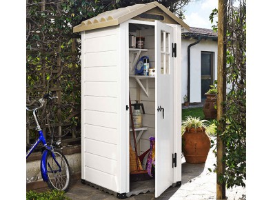 Une armoire haute de rangement pour tout cacher avec élégance !