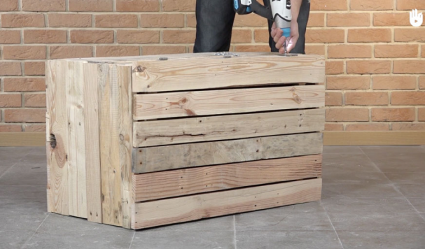 Tuto : fabrication d'un coffre de rangement de jardin fait-maison