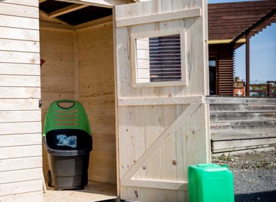 cabanon de rangement en kit