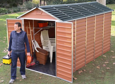 cabane de rangement PVC