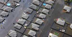 UNE Inondations abri de jardin