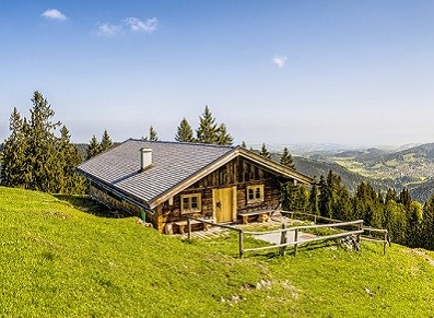 montagne abri garage