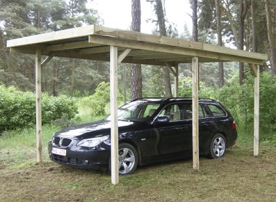 Du bois autoclave pour son carport, un gage de qualité !