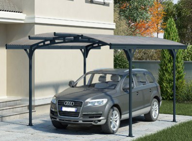 Avez-vous pensé à fermer votre carport pour obtenir un espace clos ?