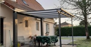 abri pour la terrasse