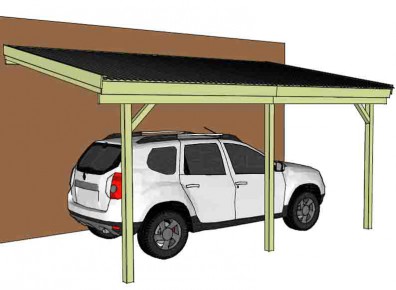 « Je pourrai facilement réinventer l’usage de mon carport en bois ! »