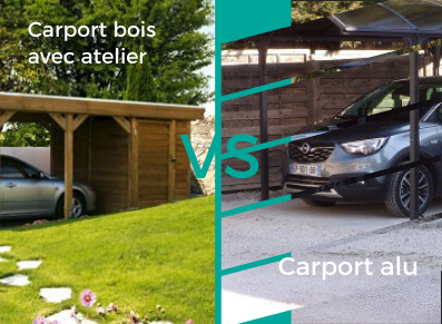 carport alu ou bois