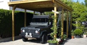 carport en bois