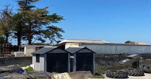 Cabane en résine ostréiculture