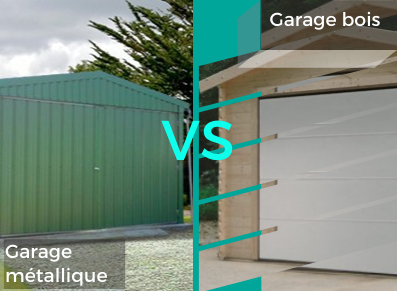 Garage bois ou métal, des qualités différentes