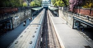 abri édicule pour un métro