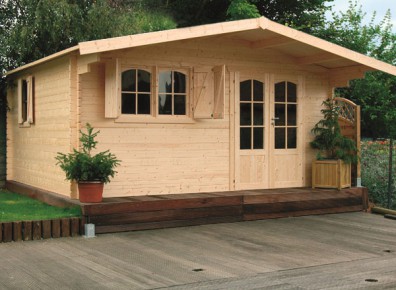 Chalet pour le jardin en kit