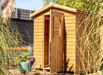 Cabanon bois pour le potager