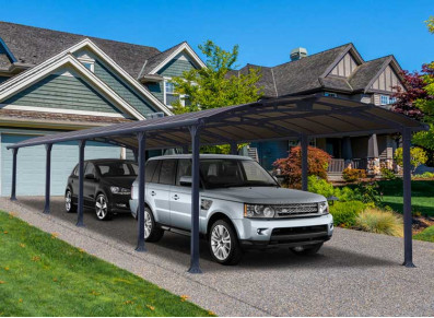 Abri voiture pour particulier grande longueur