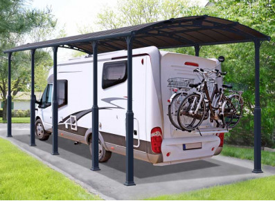 abri camping-car en aluminium