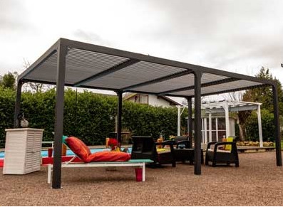 pergola bioclimatique en aluminium