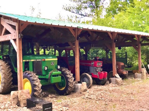 hangar agricole en bois