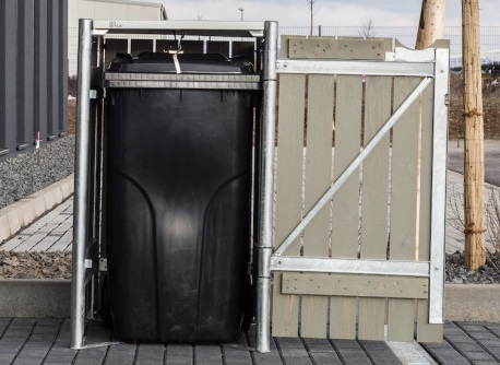 abri cache poubelles pour les entreprises