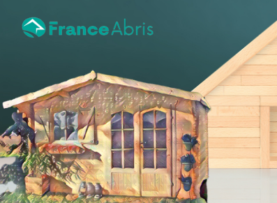 abri chalet de jardin en bois