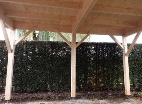 carport en bois