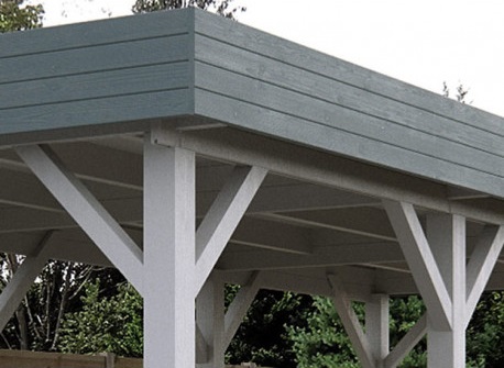 carport bois premium