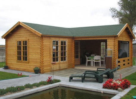 poolhouse ou maison de jardin