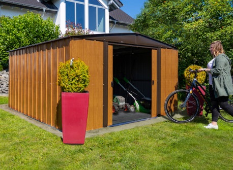 cabane de jardin métal