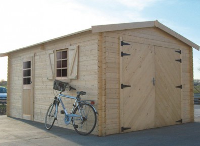 garage en bois pour faire une extension de maison