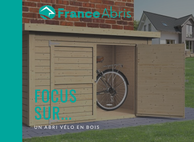 Focus sur… un abri vélo bois