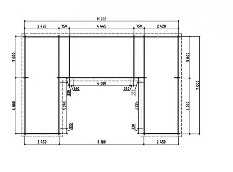 chalet et bureau design en bois pour télétravailler