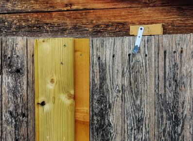 comment réparer son abri de jardin bois ?